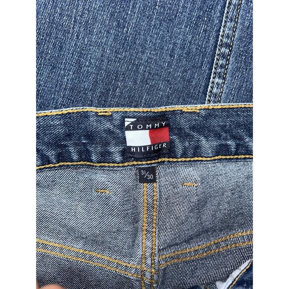 Vintage Tommy Hilfiger Jeans Men 31x32 Straight Leg Baggy fit Y2K - Picture 9 of 15
